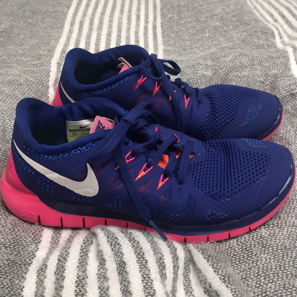 Size 8.5 Women’s Nike Free 5.0 Running Shoes